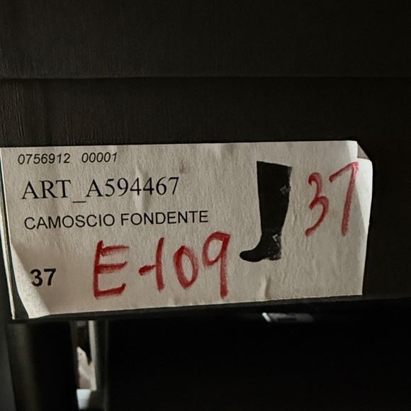 Le Pepe brown suede leather over the knee boots Italian size 37 NEW - Picture 13 of 13